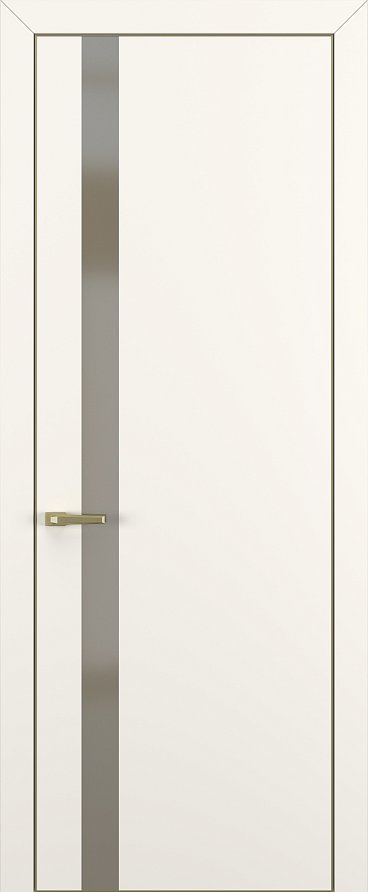Квалитет K2 ALU Gold Молочный матовый Без наличника Скрытый Reverse