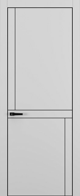 Квалитет K20 ALU Black Серый матовый Гладкий Скрытый Avers