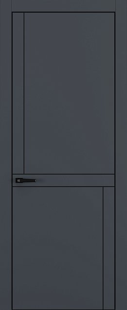 Квалитет K20 ALU Black Графит премьер матовый Гладкий Скрытый Avers