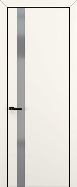 Квалитет K2 ALU Black Молочный матовый Без наличника Компланарный Reverse