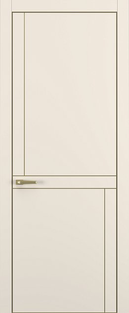 Квалитет K20 ALU Gold Кремовый матовый Без наличника Компланарный Avers
