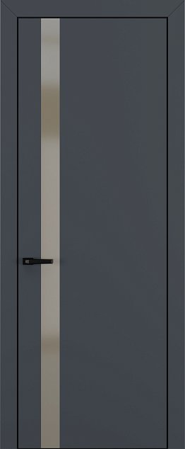 Квалитет K2 ALU Black Графит премьер матовый Гладкий Компланарный Reverse
