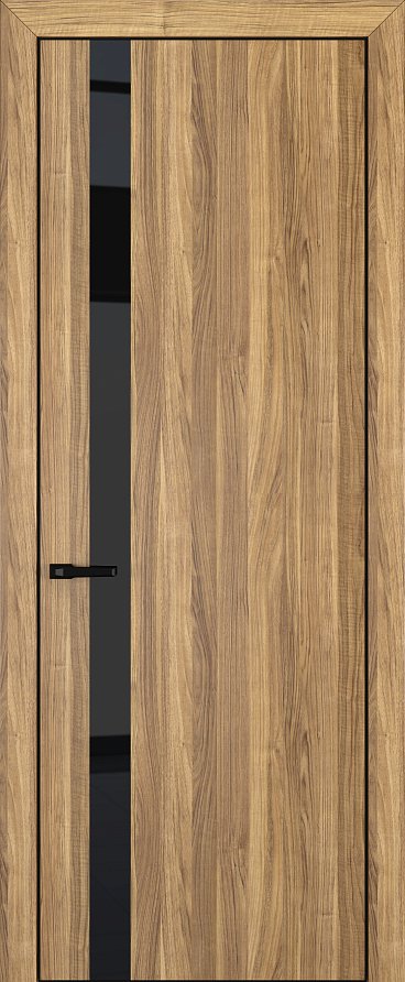 Квалитет K2 ALU Black Грецкий орех Без наличника Скрытый Reverse