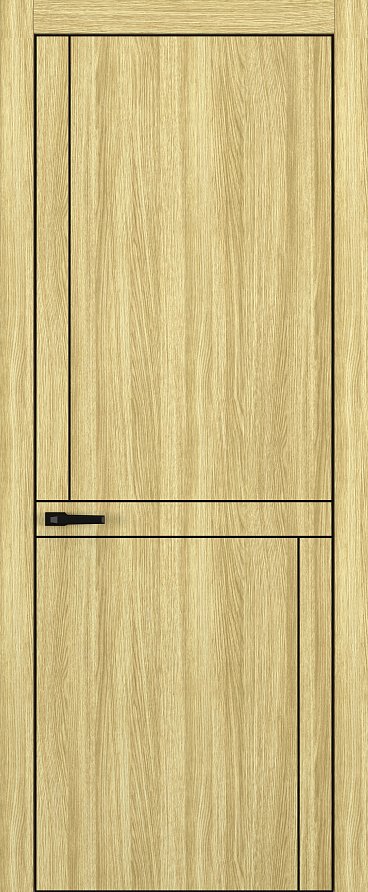 Квалитет K20 ALU Black Дуб натуральный Без наличника Скрытый Avers