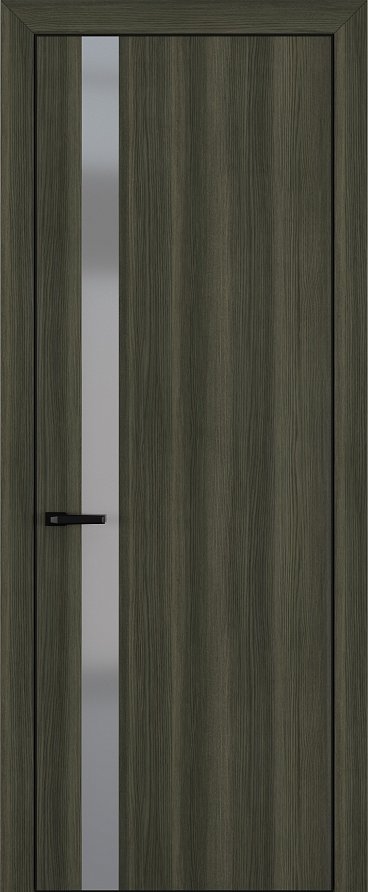 Квалитет K2 ALU Black Дуб тёмный Гладкий Скрытый Reverse