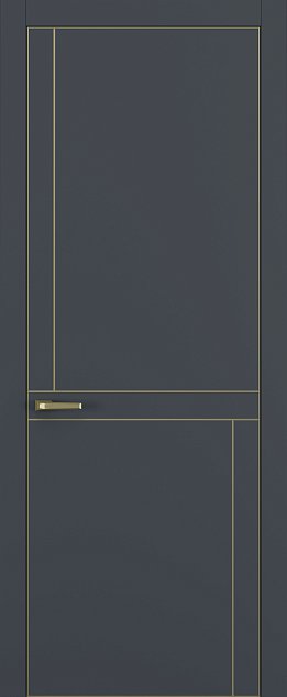 Квалитет K20 ALU Gold Графит премьер матовый Гладкий Скрытый Avers